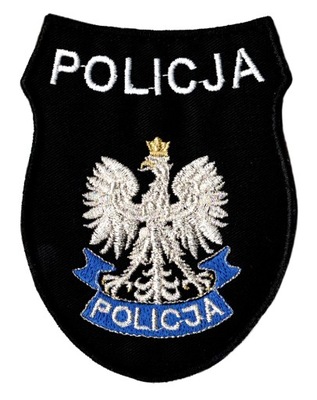 NASZYWKA POLICJA UNIWERSALNA EMBLEMAT POLICJI RZEP