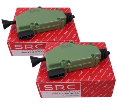 2x привід замка центрального двері vw t4 multivan фото №1