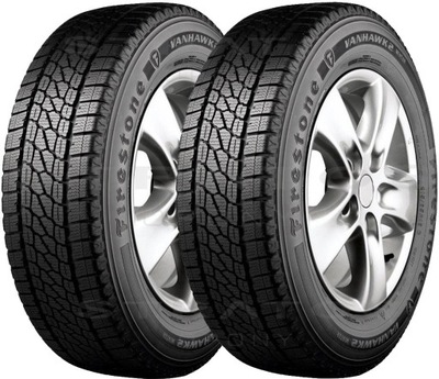 2X 165/70/14C R FIRESTONE VANHAWK WINTER 2