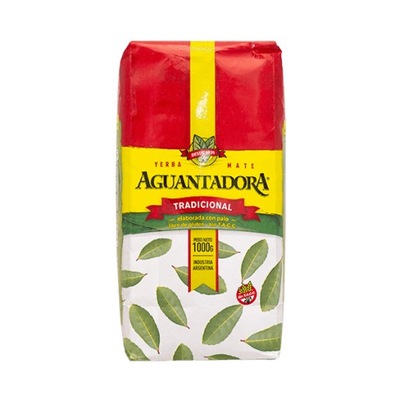 Yerba Mate Aguantadora Elaborada con Palo Tradicional 1kg 1000g