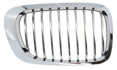 Решітка радіатора решітка радіатора bmw 3 99-03 coupe хром/чорний p фото №1