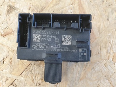 Модуль блок керування двері audi оригінальний номер 8w0959593h фото №1