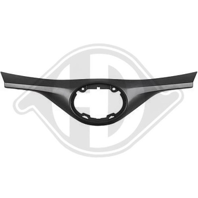 Решётка радиатора решётка радиатора решётка do toyota c-hr 17-20 фото №1