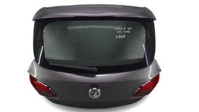 Крышка багажника багажника задняя opel corsa e 3d z195 спойлер opc фото №1