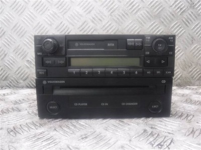 RADIO ZMIENIARKA VW GOLF IV BETA KOMPLET