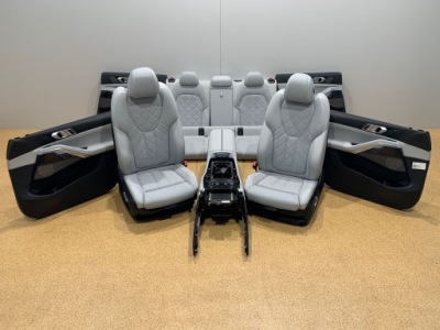 Bmw x6 g06 lci сиденья заднее сиденье салон обшивки jak nowe! фото №1