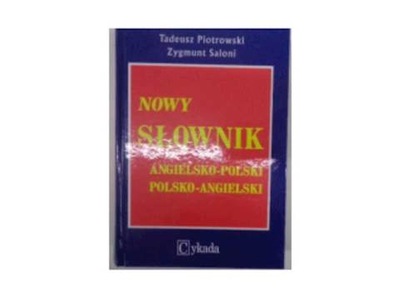 Nowy słownik angielsko polski, polsko angielski