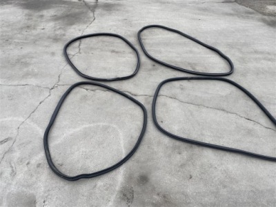 4x прокладка двері кузов лівий правий перед задній mercedes cla w118 118 фото №1