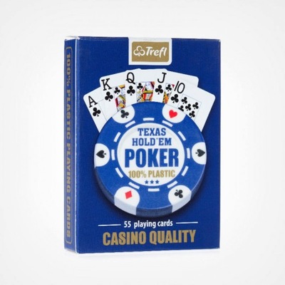 Karty Trefl Texas Hold'em Plastik Poker