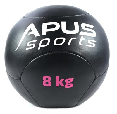 Piłka lekarska Apus-Sports 33 cm czarny