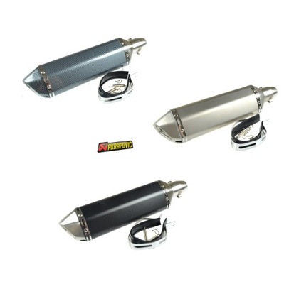 TIPO DEPORTIVO SILENCIADOR ESCAPE UNIVERSAL AKRAP LARGO PEGADURA AKRAPOVIC DB KILL  