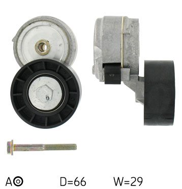 SKF РОЛИК РЕМНЯ WIELOROWK. FIAT 1,9JTD