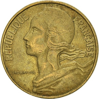 Moneta, Francja, 10 Centimes, 1979