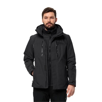 Męska kurtka 3w1 z kapturem Jack Wolfskin JASPER 3IN1 M