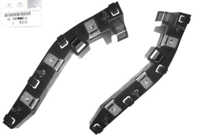 Citroen c3 16- кронштейн бампера напрямна перед p+l фото №1