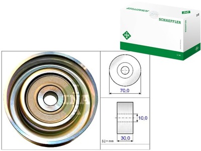 РОЛИК РЕМЕНЯ INA 1607664380 1341A051 PU107016RMXY1