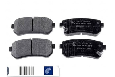 Blue print тормозные колодки тормозные задняя hyundai accent ii фото №1