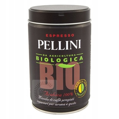 Kawa mielona Pellini Top Biologica 250g Bio