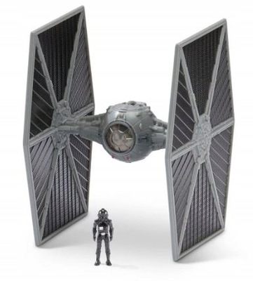 STAR WARS Myśliwiec TIE FIGHTER z figurką pilota