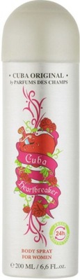 CUBA HEARTBREAKER DEZODORANT 200ml SPRAY