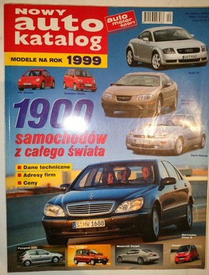 Auto Katalog 1999 samochody świata moto sport