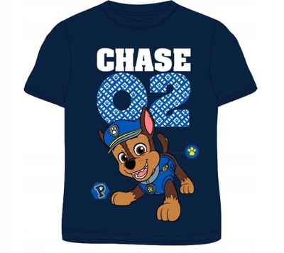 T-shirt koszulka Psi Patrol ChRuMa Chase 116 navy