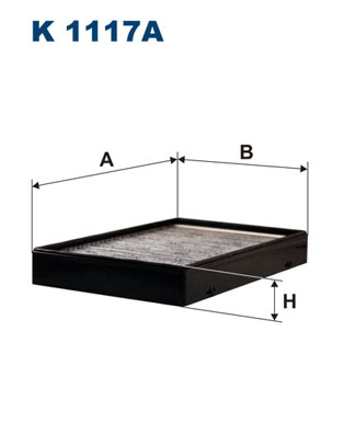 FILTER CABIN FILTRON K1117A  