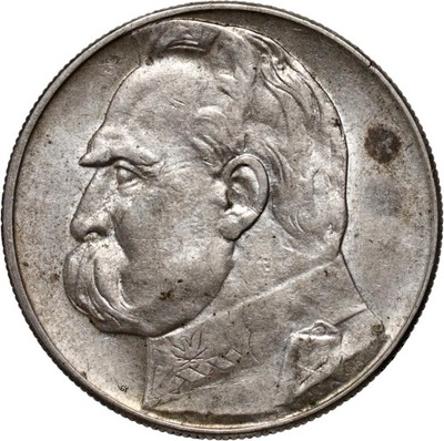 II RP, 10 złotych 1936, Józef Piłsudski