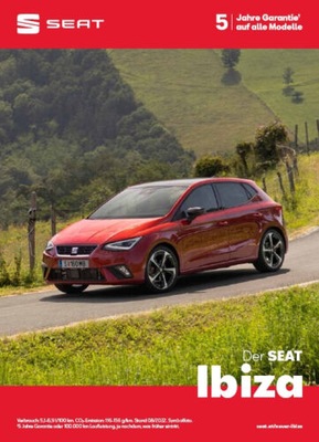 Seat Ibiza prospekt model 2023