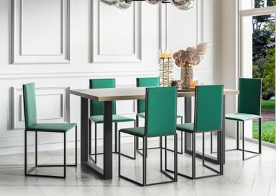 Stół do jadalni - Elegancki, nowoczesny, stylowy 160x90+2x50