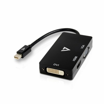 Mini Adapter DisplayPort na VGA/DVI/HDMI V7 V7M