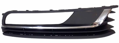 Решётка радиатора решётка заглушка бампера passat 3aa854662 фото №1