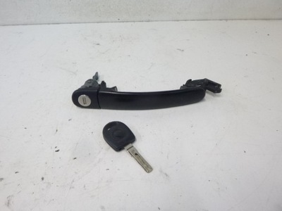 Ручка ручка наружное skoda octavia + ключи фото №1