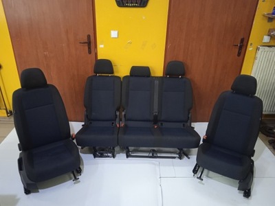 Vw caddy iv 15-19 сиденье сиденья салон 5-легковые фото №1