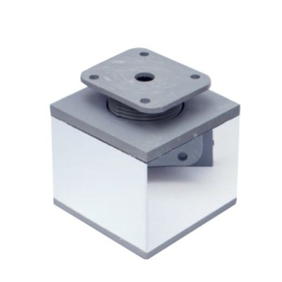 NÓŻKA STOPKA MEBLOWA REGULOWANA H-60 CHROM 60x60