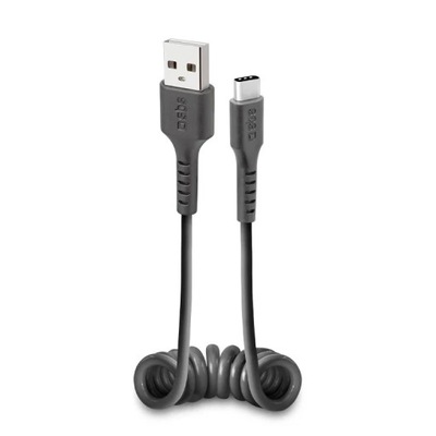 SBS TECABLETYPCSK kabel USB USB 2.0 0,5 m USB A USB C Czarny