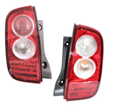 2x лампа задняя стоп l+p nissan micra k12 2003-2010 фото №1