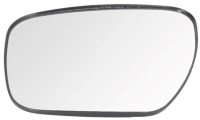 Вкладиш дзеркало mazda 5 cr19 05-10 лівий з підігрівом фото №1