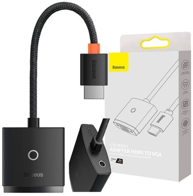 Przejściówka adapter HDMI - VGA + mini Jack BASEUS