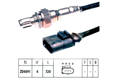 ЗОНД ЛЯМБДА AUDI A4 3,2FSI 08- EPS