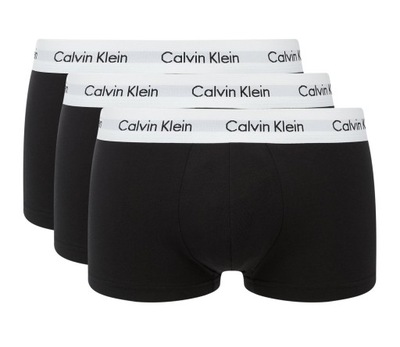 CALVIN KLEIN BOKSERKI 3 PACK BLACK U2664G 001 M