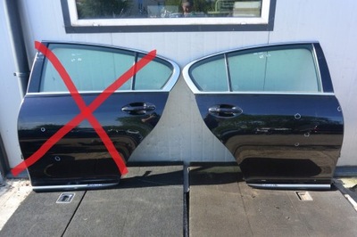 Дверь правый левый задняя lexus gs iii 450h чёрные lift фото №1