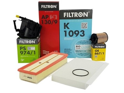 FILTRON JUEGO DE FILTROS CITROEN C4 I 1.6 HDI  