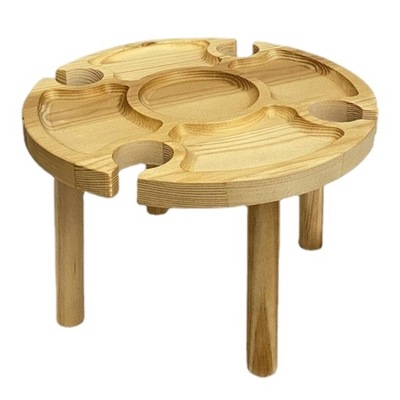 Drewniany składany stół piknikowy Mini