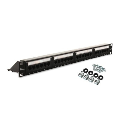 PATCH PANEL UTP CAT.6 24 PORTY PGF-6UTP24-B4