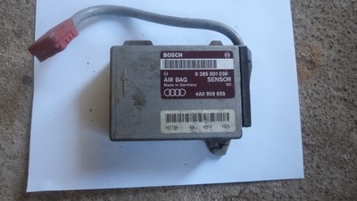 Модуль датчик подушка безопасности audi 80 b4 4a0959655 фото №1