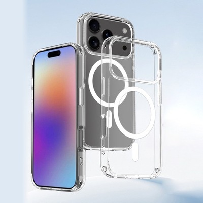Przezroczyste etui TPU z MagSafe IPhone 17 Pro