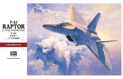 Hasegawa PT45 F-22 Raptor AIRCRAFT SCALE 1/48