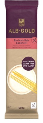 MAKARON (KUKURYDZIANO - RYŻOWY) SPAGHETTI B/G BIO