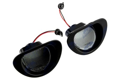 NTY LUCES DIODO LUMINOSO LED RETROILUMIACIÓN TABLAS REJESTRACYJNEJ CITROEN C1 2005-  